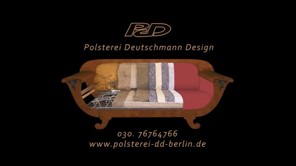 Stilvolles Sofa mit einzigartigen Designelementen.