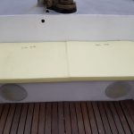 Sitz- und Rückenpolster für ein Boot