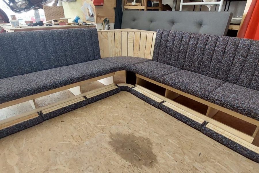Bau einer Sitzbank