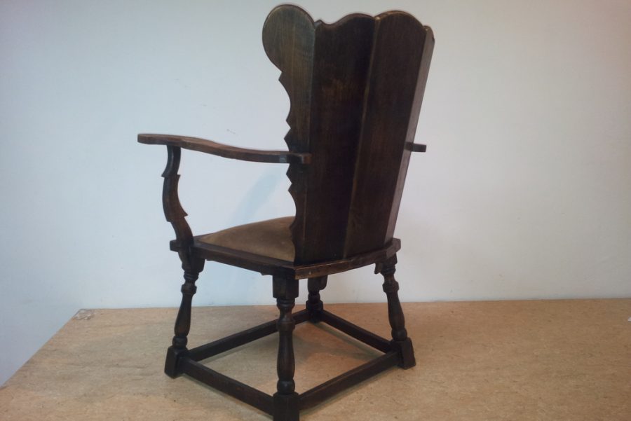 Restaurierung eines Portugiesischen Stuhls ca. 260 Jahre alt - Polsterei Deutschmann